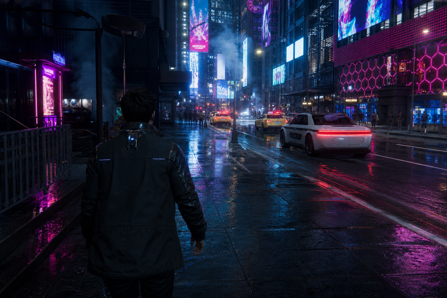 Cyberpunk Unreal Game template
