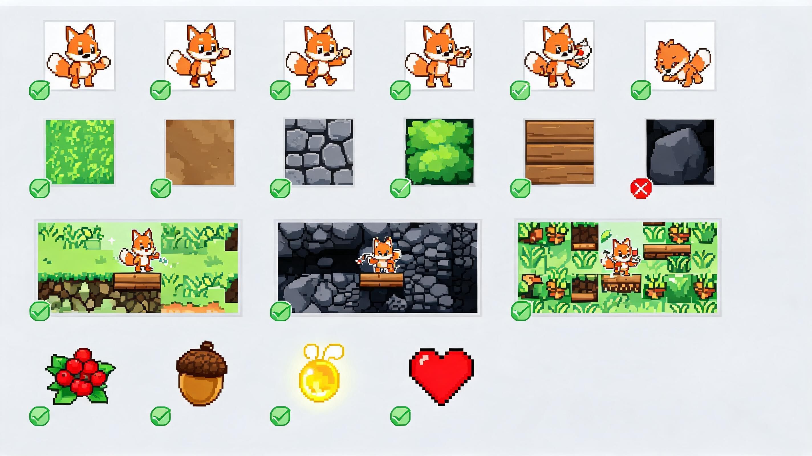 Fable5 Alternative evidence plan fable5-045: asset manifest, QA notes, state labels, and handoff criteria for snackable gameplay tests.