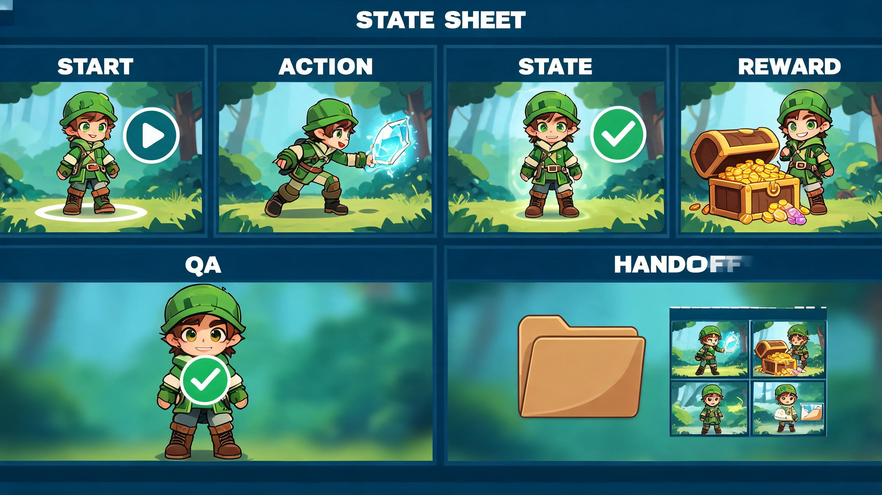 Fable5 Alternative evidence plan fable5-016: asset manifest, QA notes, state labels, and handoff criteria for demo day validation.