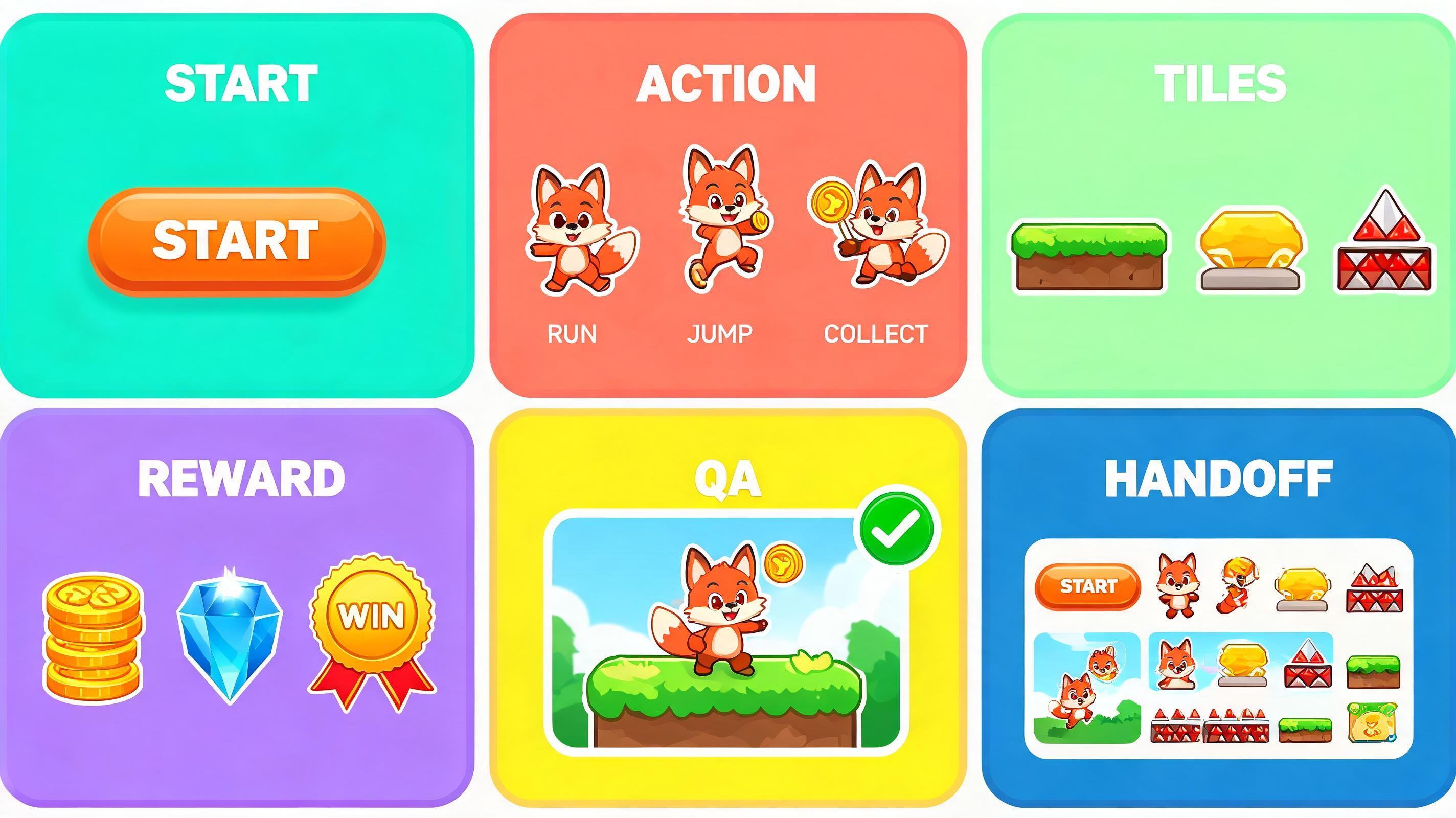 Fable5 Alternative evidence plan fable5-041: asset manifest, QA notes, state labels, and handoff criteria for snackable gameplay tests.