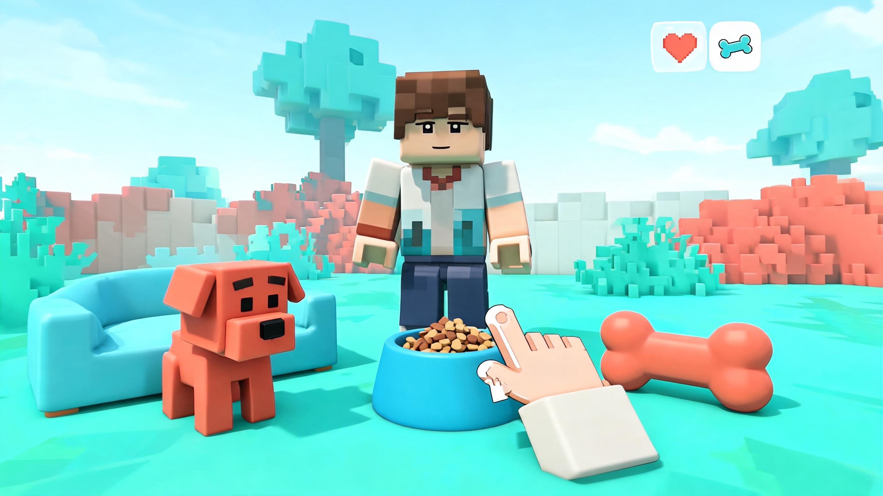 Kids AI Game Maker Workflow hero plan kidsRoblox-029: pet-care choice loop for youth workshop facilitators with visible first action and browser-playable outcome.