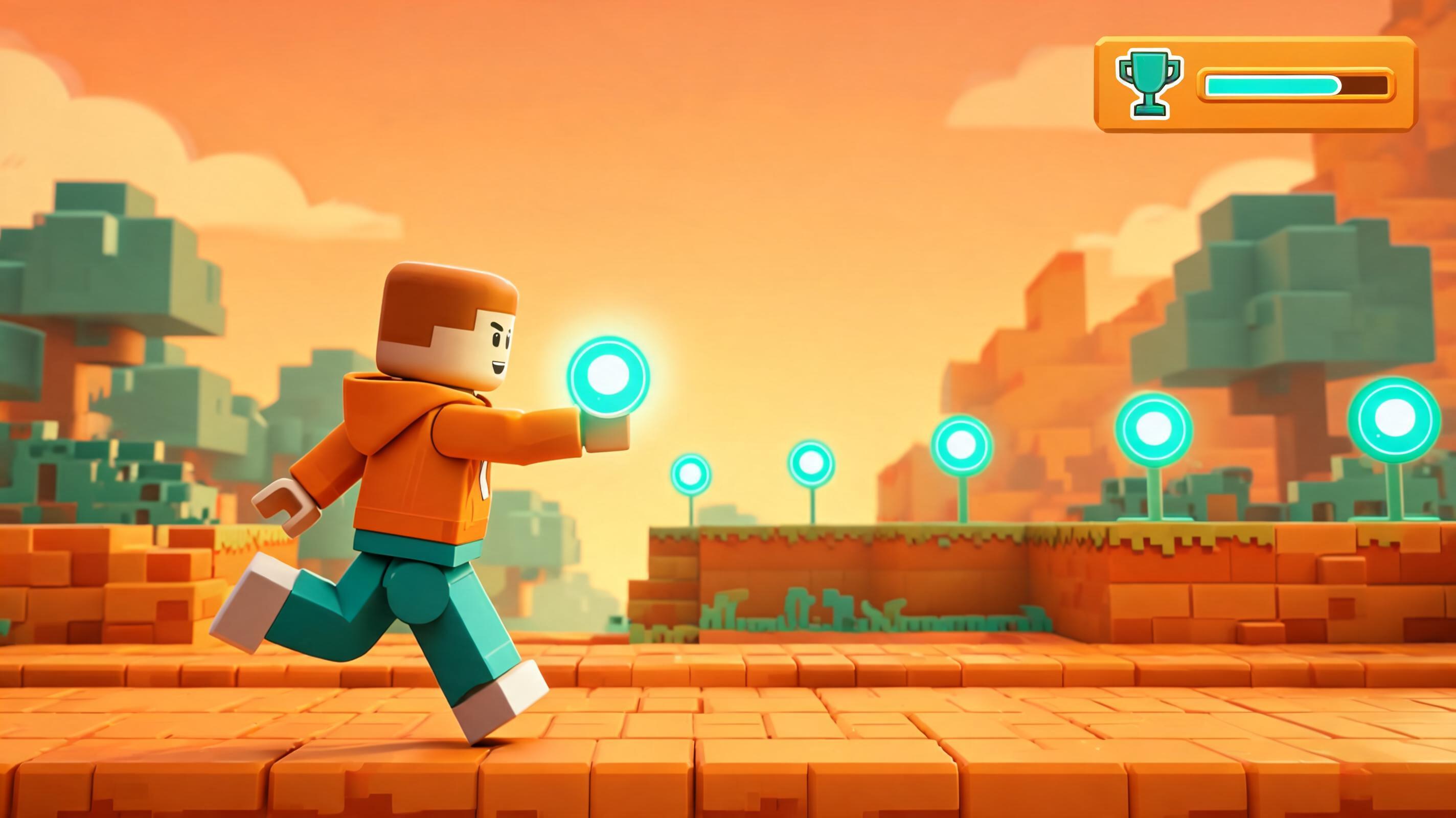 Kids AI Game Maker Workflow hero plan kidsRoblox-025: build-and-share reward path for family learning teams with visible first action and browser-playable outcome.