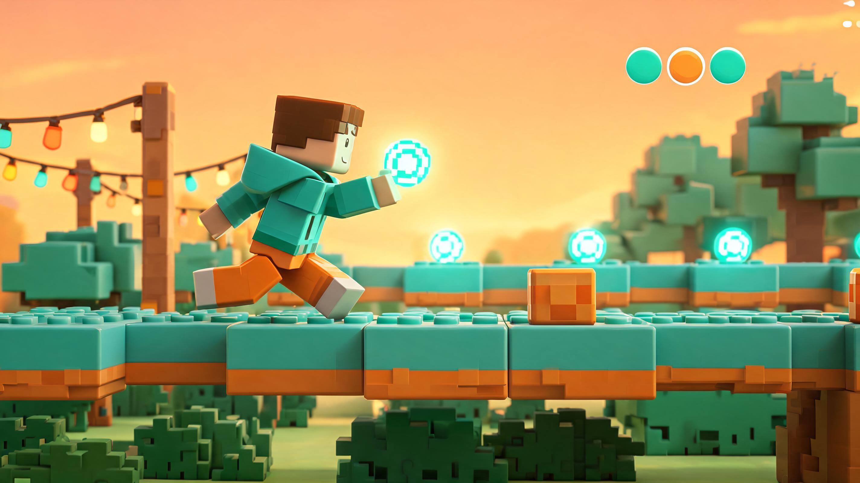 Kids AI Game Maker Workflow hero plan kidsRoblox-005: build-and-share reward path for parents guiding young creators with visible first action and browser-playable outcome.