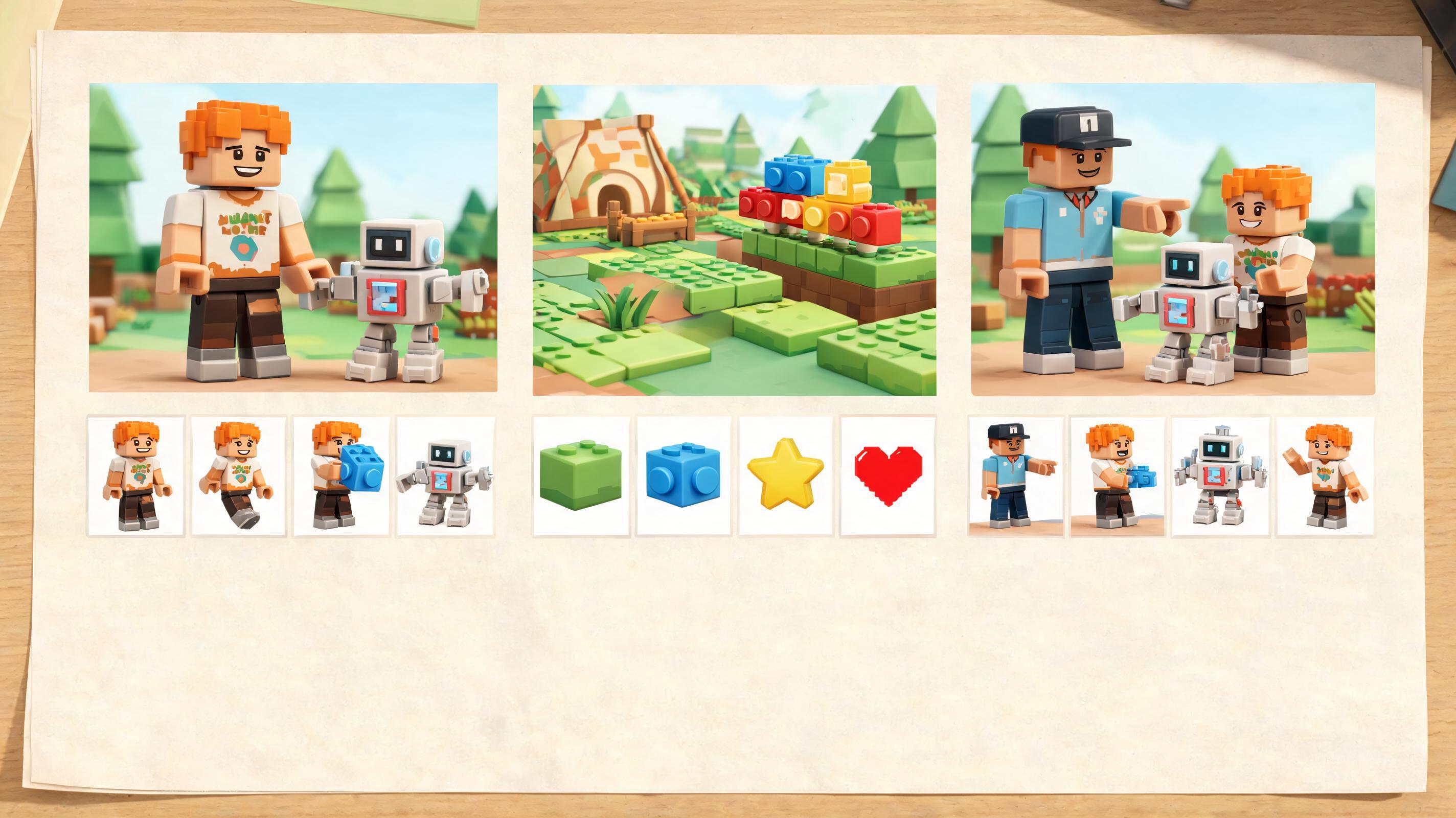 Kids AI Game Maker Workflow evidence plan kidsRoblox-011: asset manifest, QA notes, state labels, and handoff criteria for lesson-based prototypes.