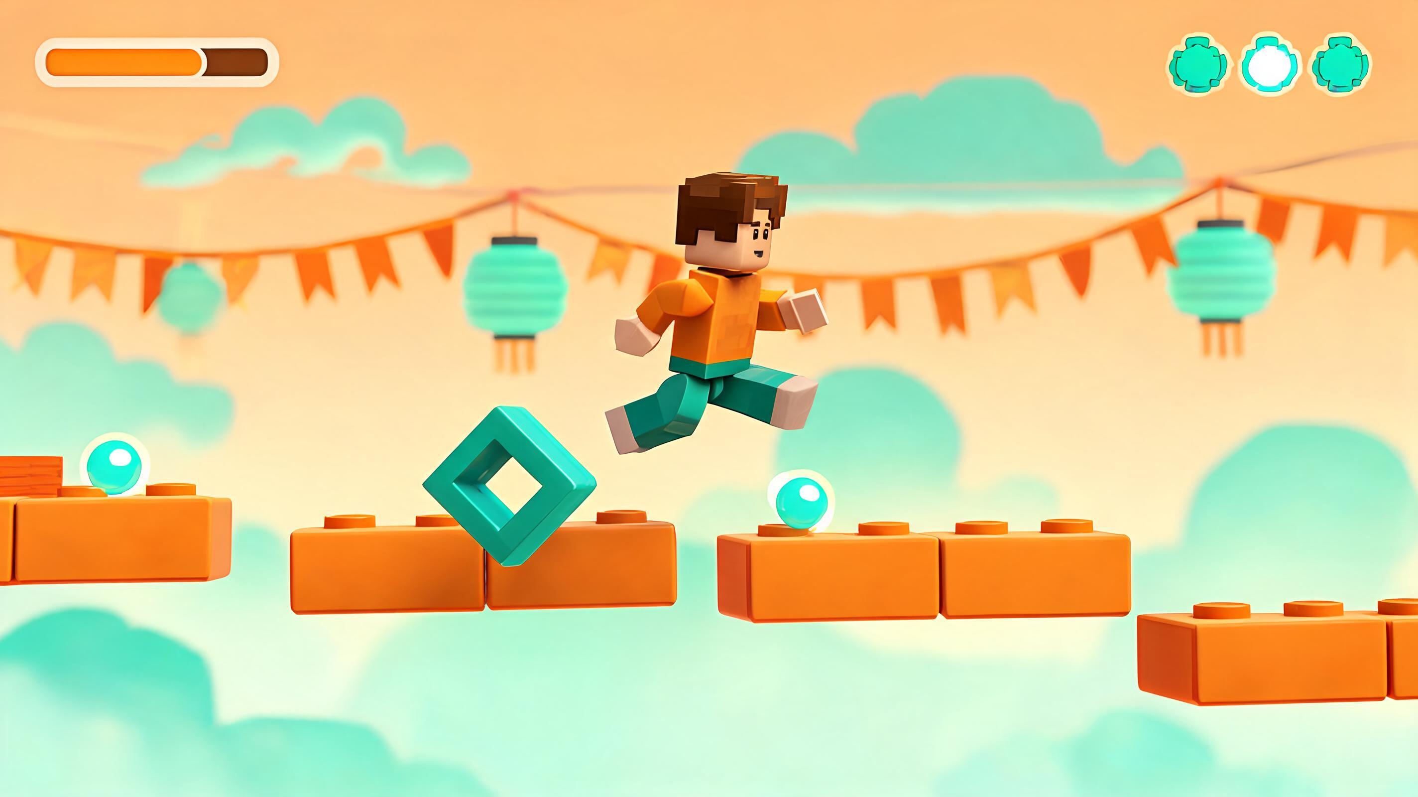 Kids AI Game Maker Workflow hero plan kidsRoblox-003: obby-style safe obstacle course for parents guiding young creators with visible first action and browser-playable outcome.