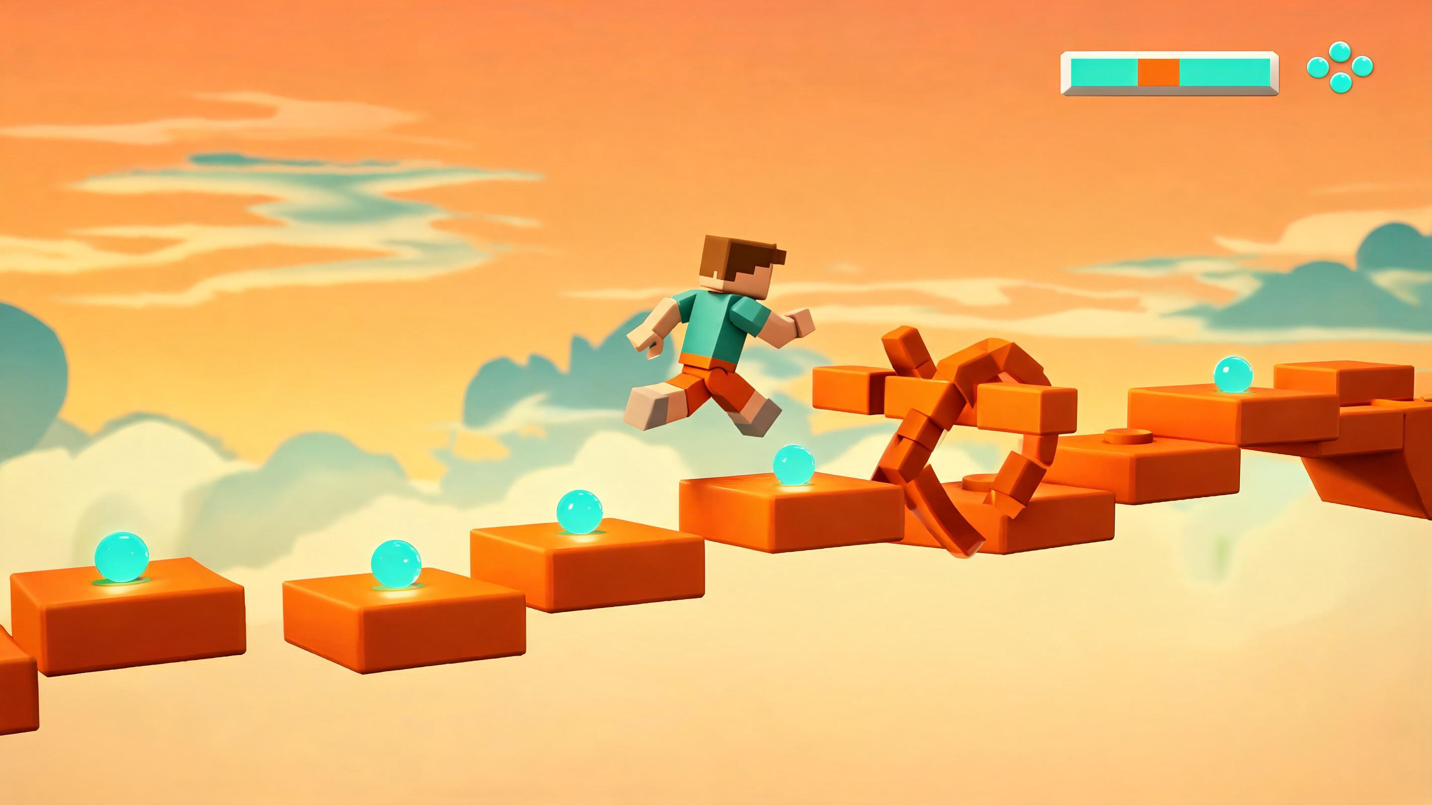 Kids AI Game Maker Workflow hero plan kidsRoblox-028: obby-style safe obstacle course for youth workshop facilitators with visible first action and browser-playable outcome.