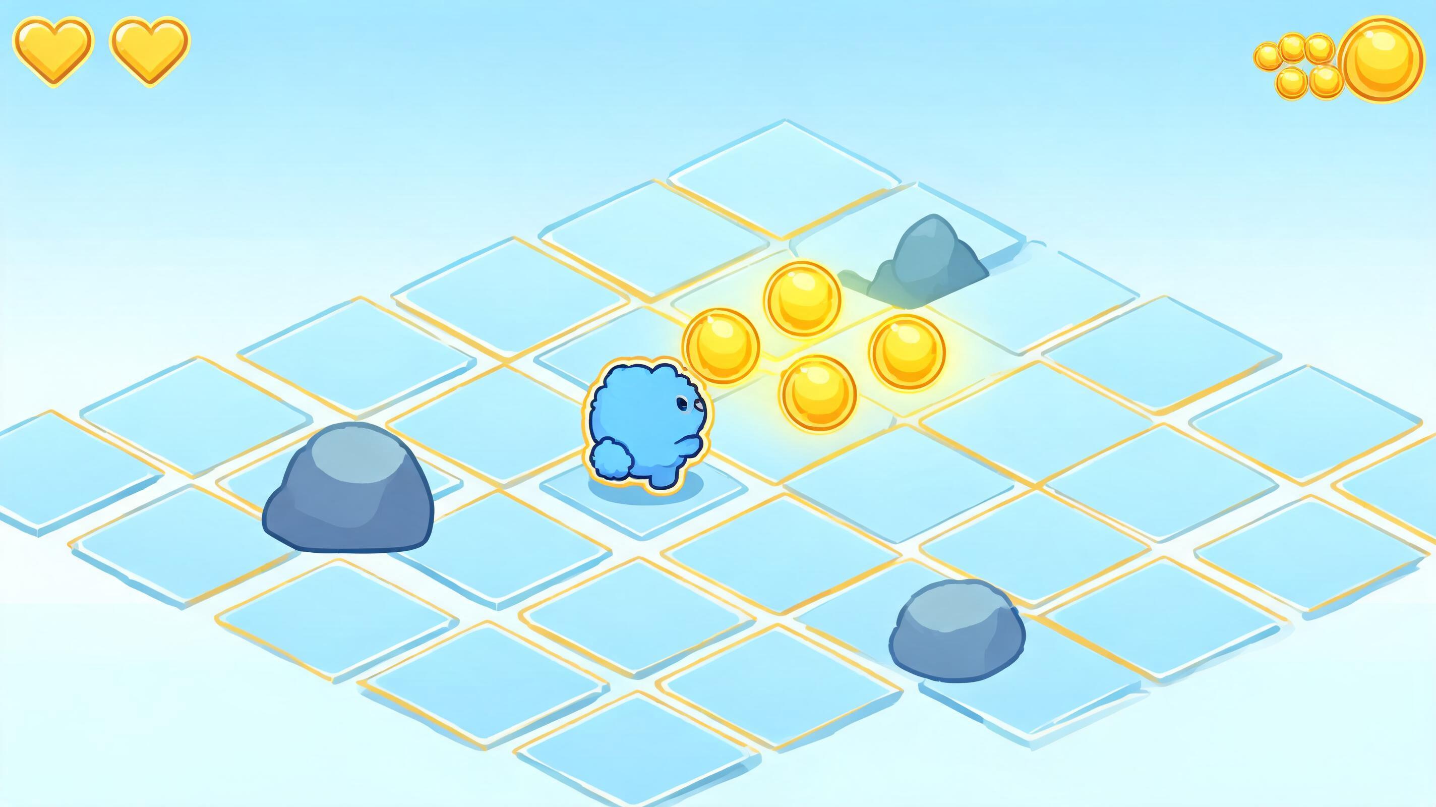 Vibe Gaming AI Prototype hero plan vibeGaming-009: neon collectathon for cozy prototype designers with visible first action and browser-playable outcome.