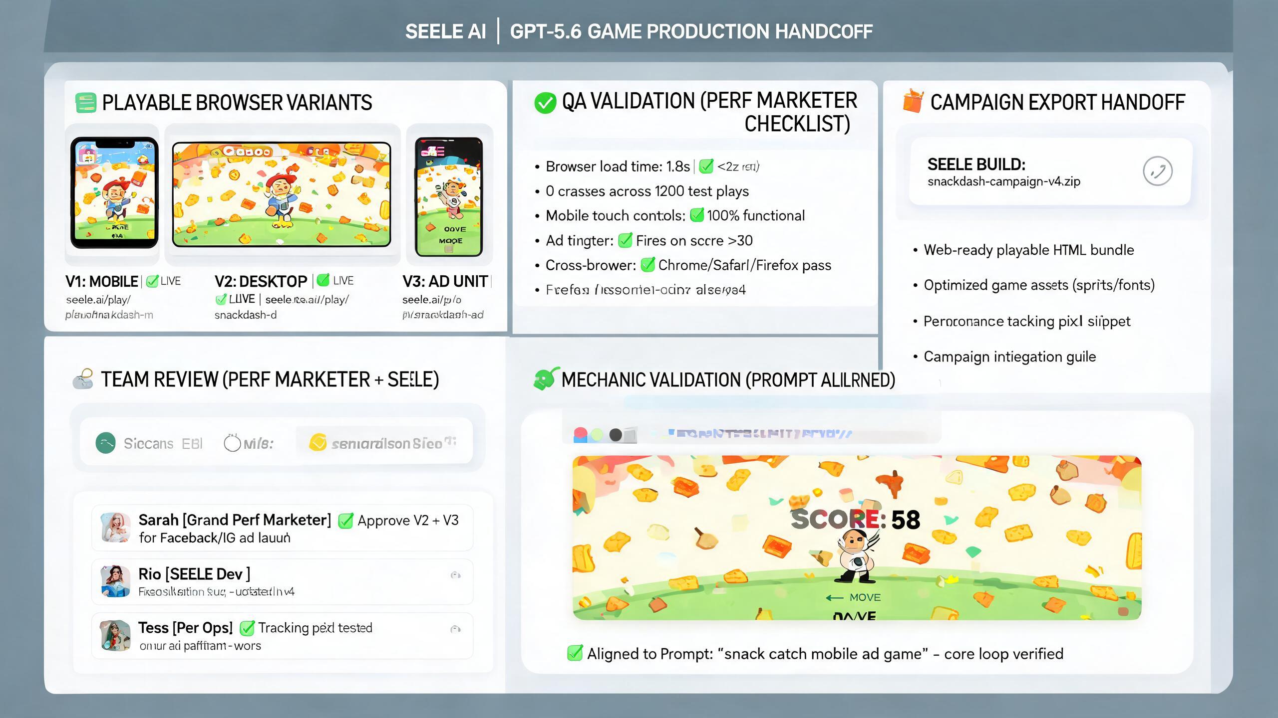 Generated evidence preview for gpt56-prompt-to-playable-mini-game-performance-marketers: prompt-to-loop package and review handoff for performance marketers.