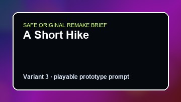 A Short Hike original a short hike custom game reference artwork 3