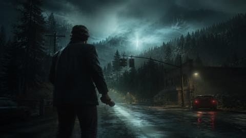 Alan Wake 2 original game remake reference artwork 1