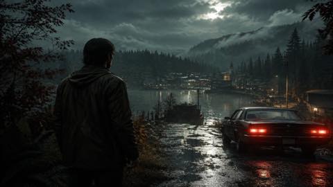 Alan Wake 2 original game remake reference artwork 2