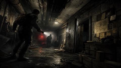 Amnesia The Bunker original game remake reference artwork 1