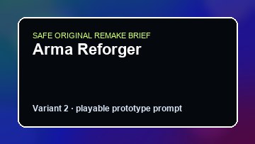 Arma Reforger original game remake reference artwork 2
