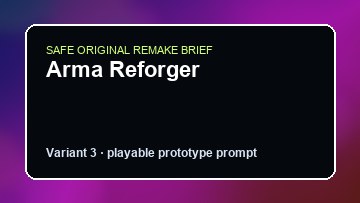 Arma Reforger original game remake reference artwork 3