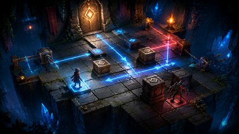 Arrows Puzzle Escape original game remake reference artwork 2