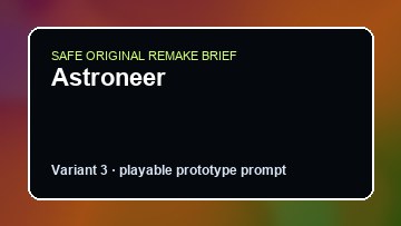 Astroneer original astroneer diy game reference artwork 3