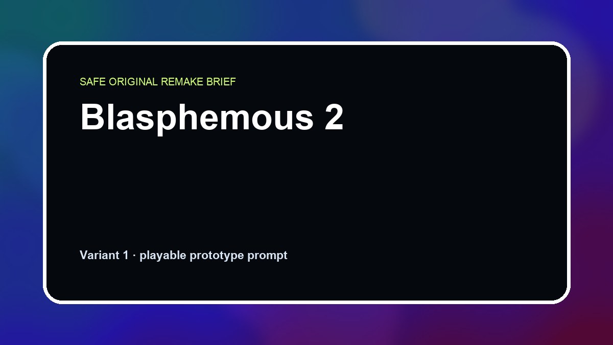Blasphemous 2 original blasphemous 2 diy game reference artwork 1