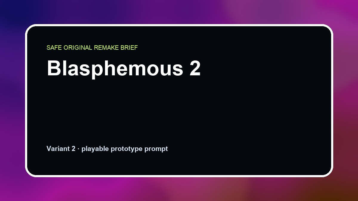 Blasphemous 2 original blasphemous 2 diy game reference artwork 2
