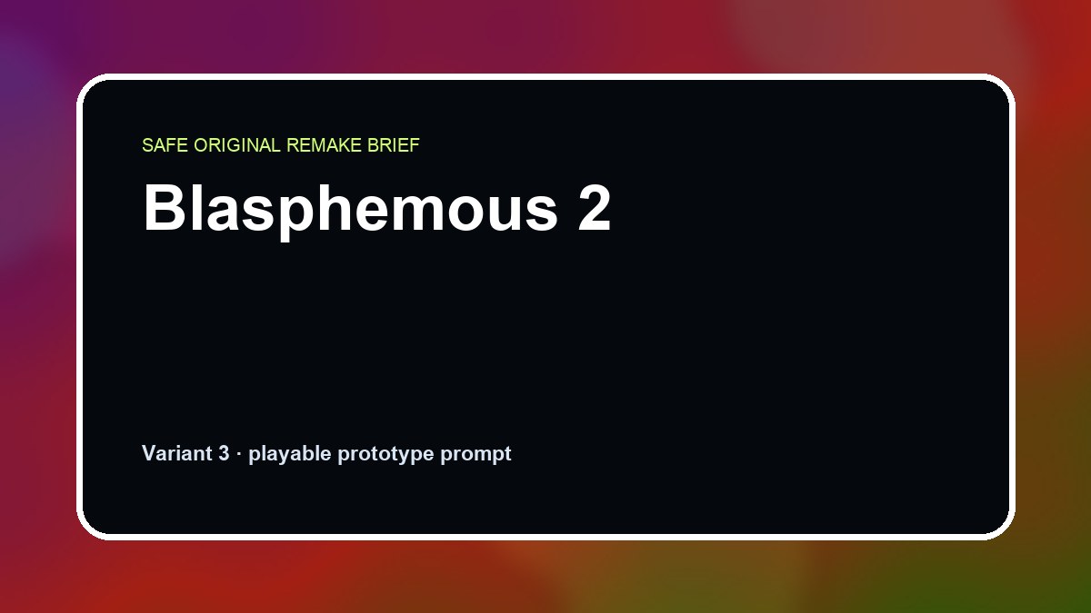 Blasphemous 2 original blasphemous 2 diy game reference artwork 3