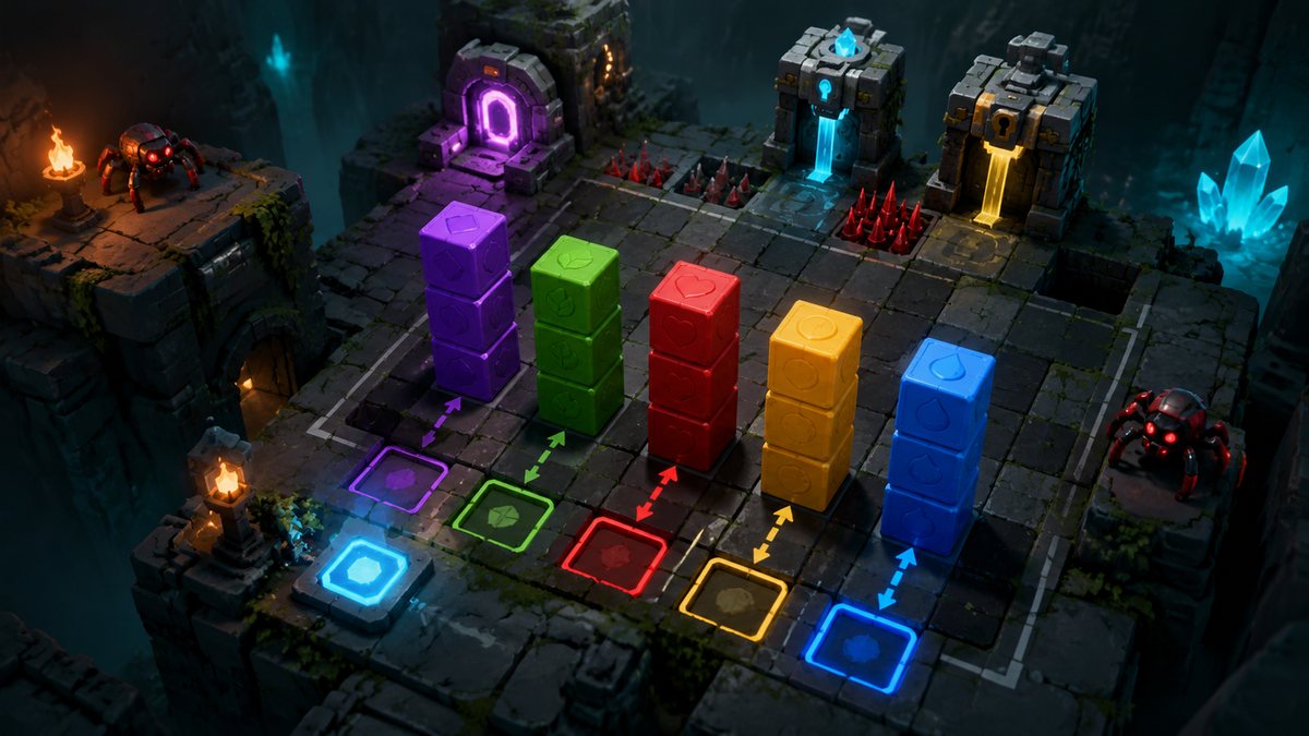Block Out Color Sort Puzzle original game remake reference artwork 2