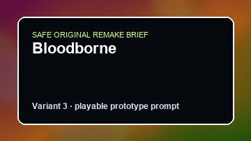 Bloodborne original bloodborne custom game reference artwork 3