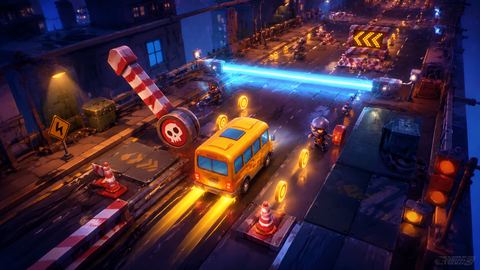 Bus Rush Fever original game remake reference artwork 2