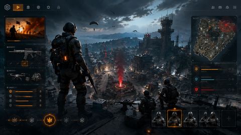 Call of Duty Warzone original game remake reference artwork 3