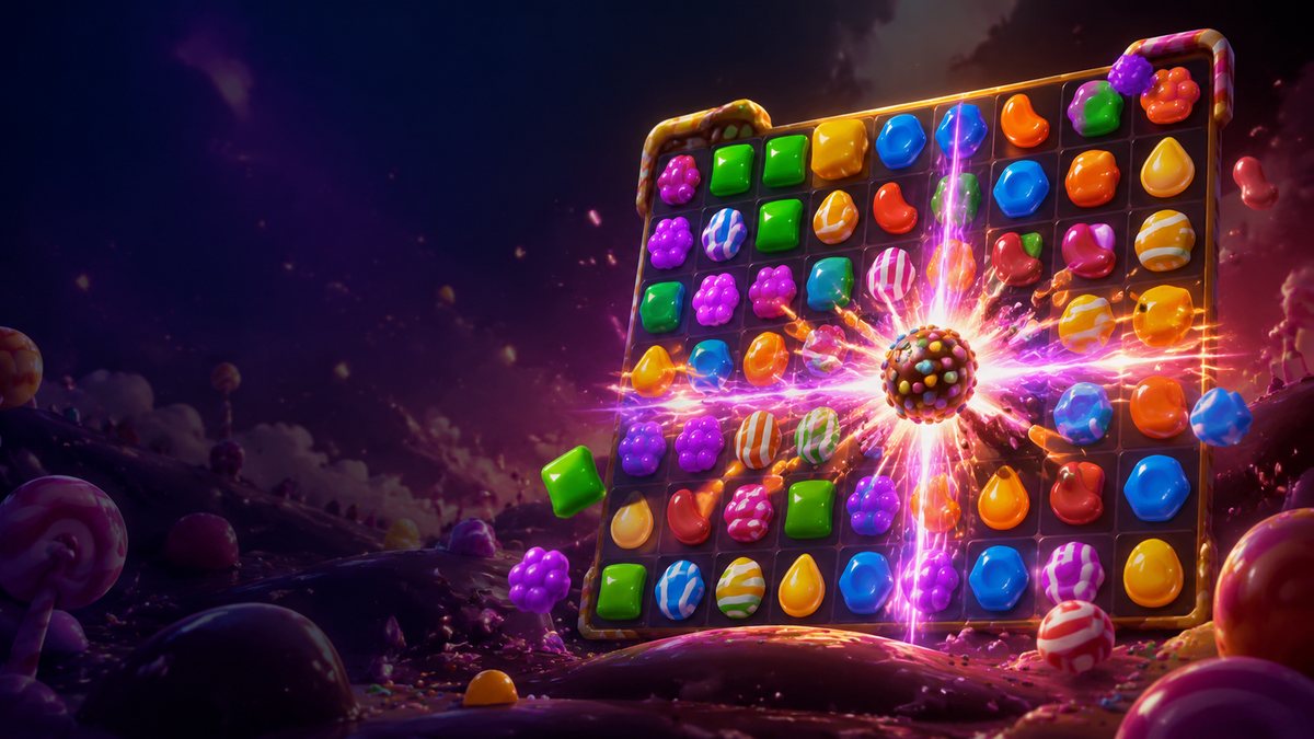Candy Crush Saga original game remake reference artwork 1