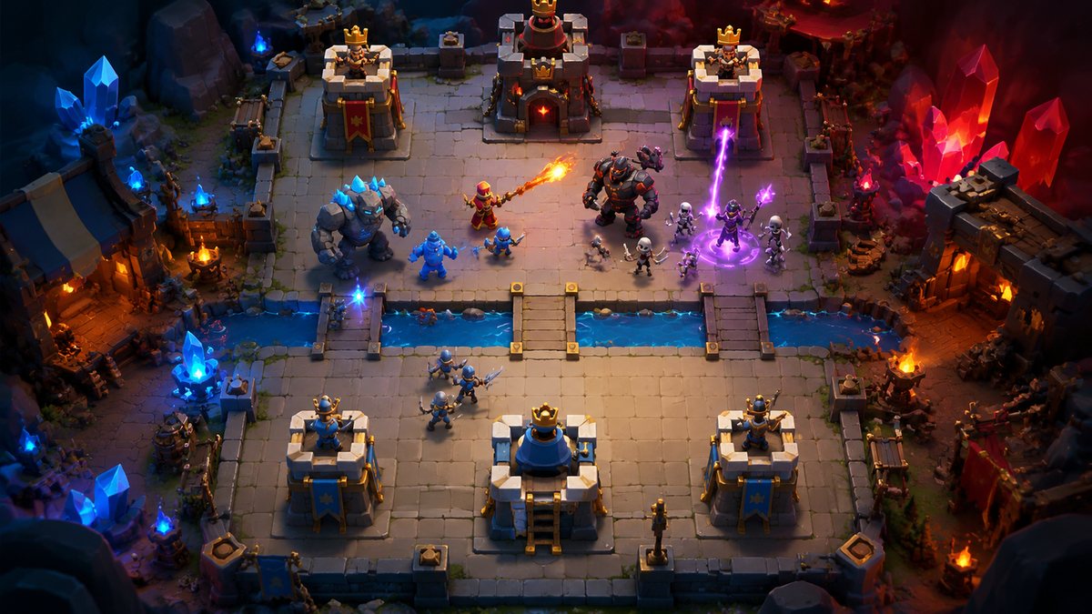 Clash Royale original game remake reference artwork 2