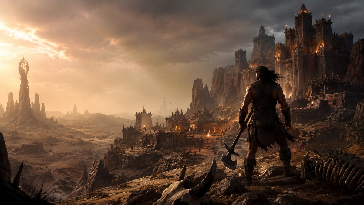 Conan Exiles Enhanced original game remake reference artwork 1