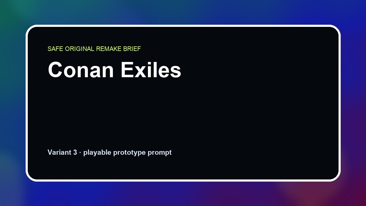 Conan Exiles original conan exiles diy game reference artwork 3