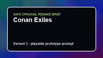 Conan Exiles original conan exiles custom game reference artwork 3