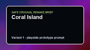 Coral Island Outward DIY Game Maker preview