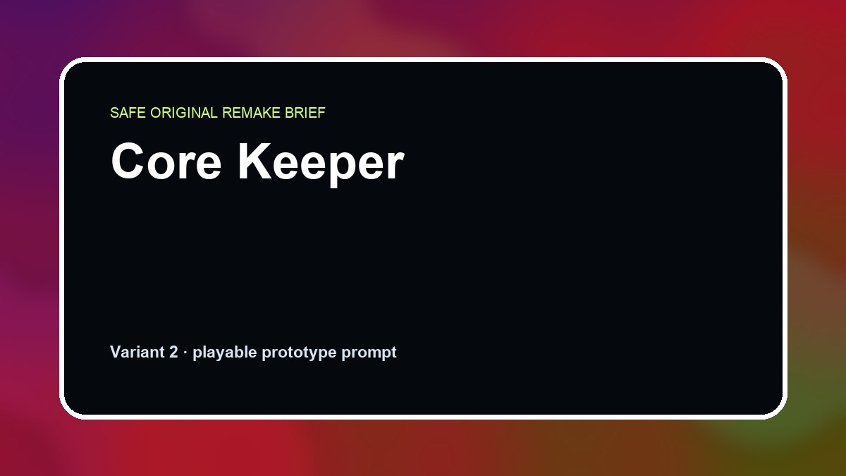 Core Keeper original core keeper diy game reference artwork 2
