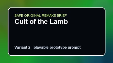 Cult of the Lamb original cult of the lamb custom game reference artwork 2