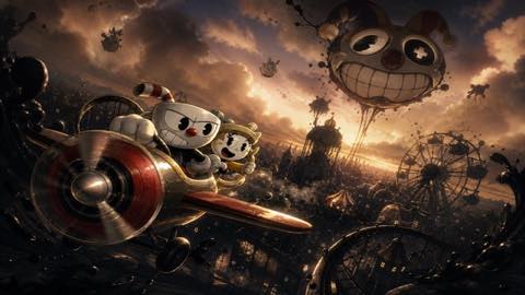 Cuphead original cuphead diy game reference artwork 2