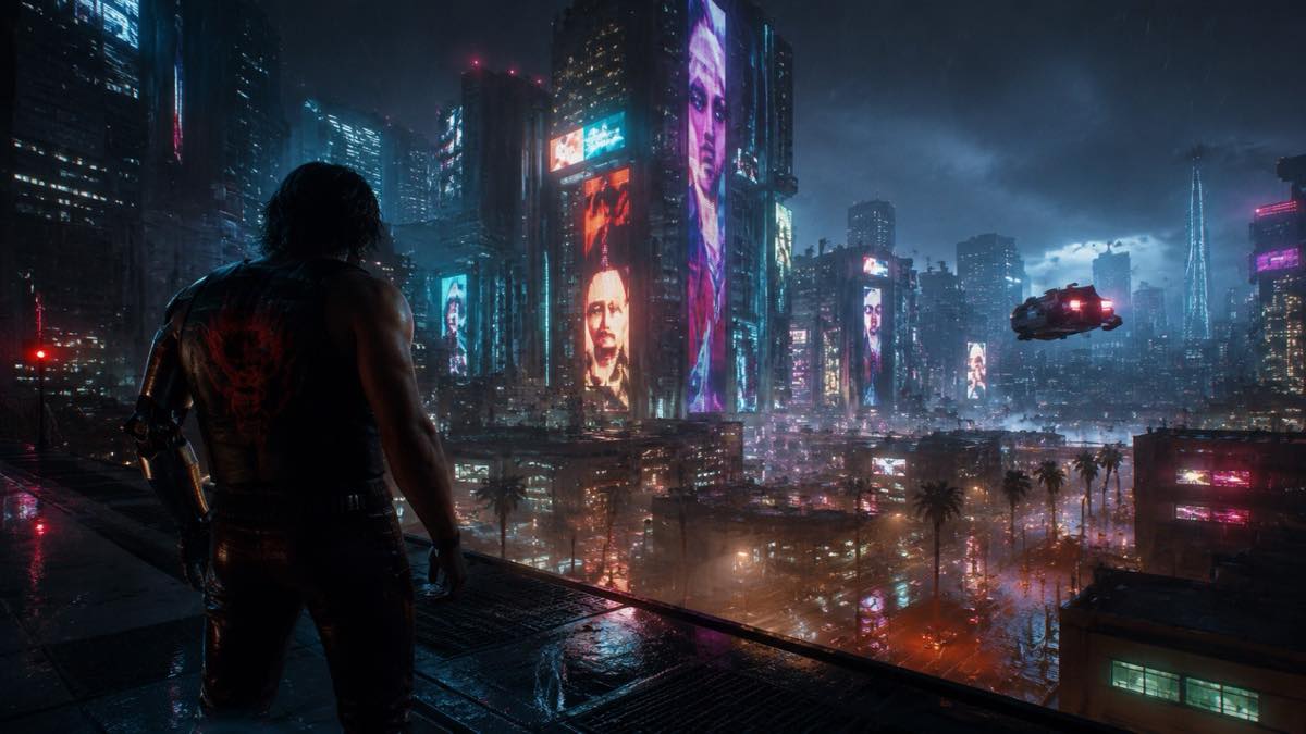 Cyberpunk 2077 original game remake reference artwork 3