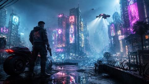 Cyberpunk 2077 The Evil Within 2 DIY Game Maker preview