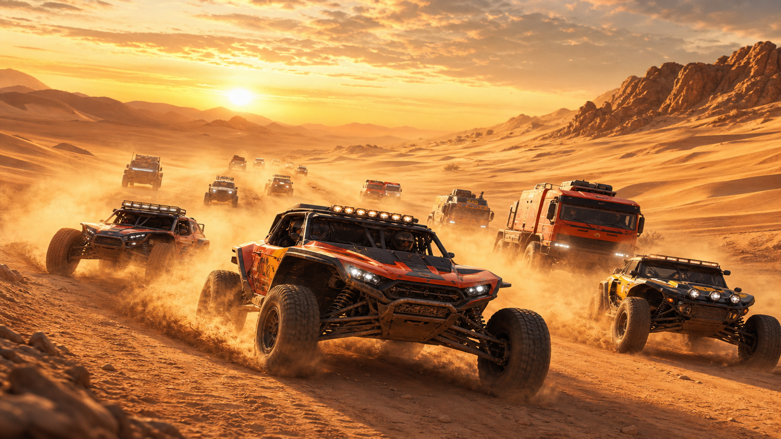 Dakar Desert Rally original dakar desert rally diy game reference artwork 3