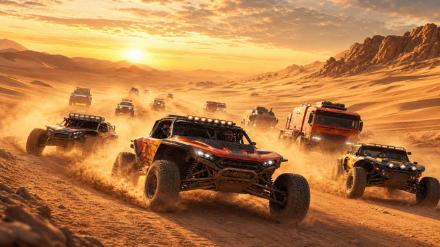 Dakar Desert Rally original dakar desert rally diy game reference artwork 3