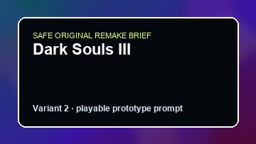 Dark Souls III original dark souls iii custom game reference artwork 2