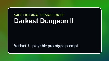 Darkest Dungeon II original darkest dungeon ii custom game reference artwork 3