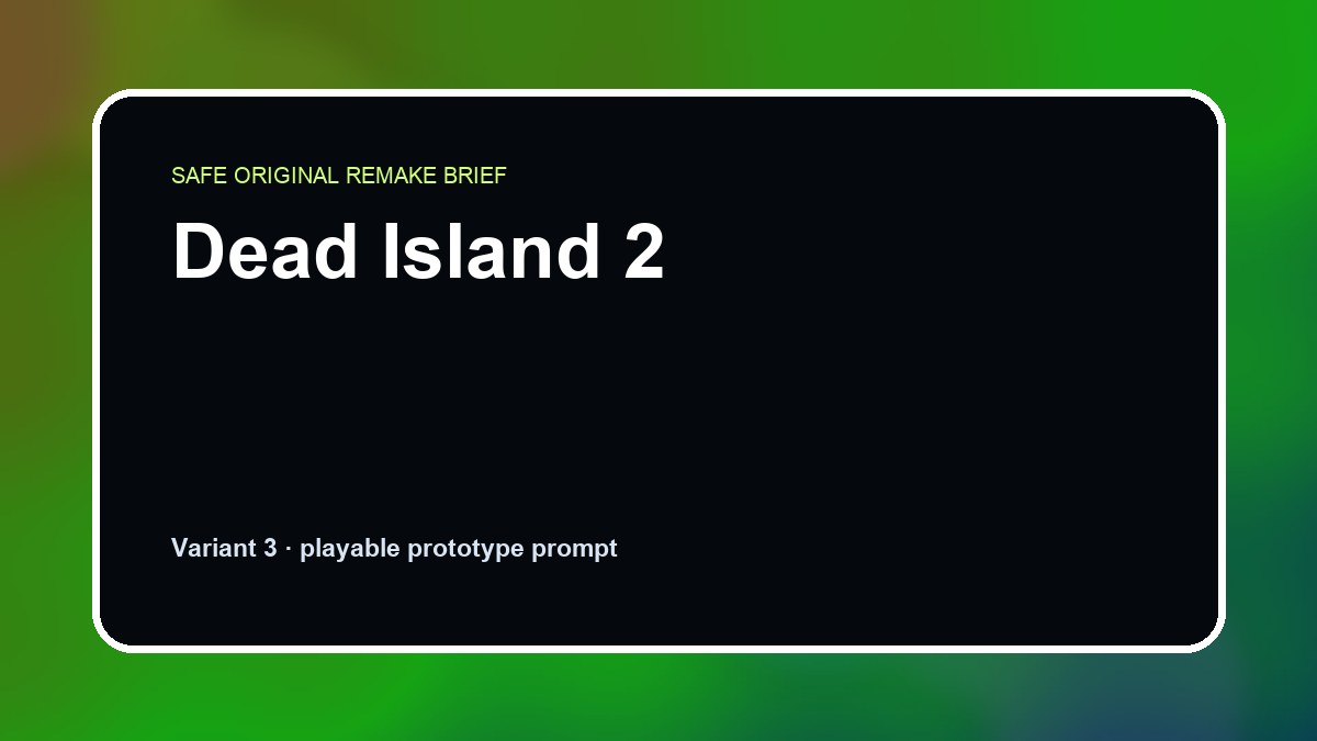 Dead Island 2 original dead island 2 diy game reference artwork 3