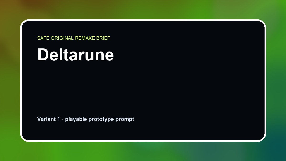 Deltarune original deltarune diy game reference artwork 1