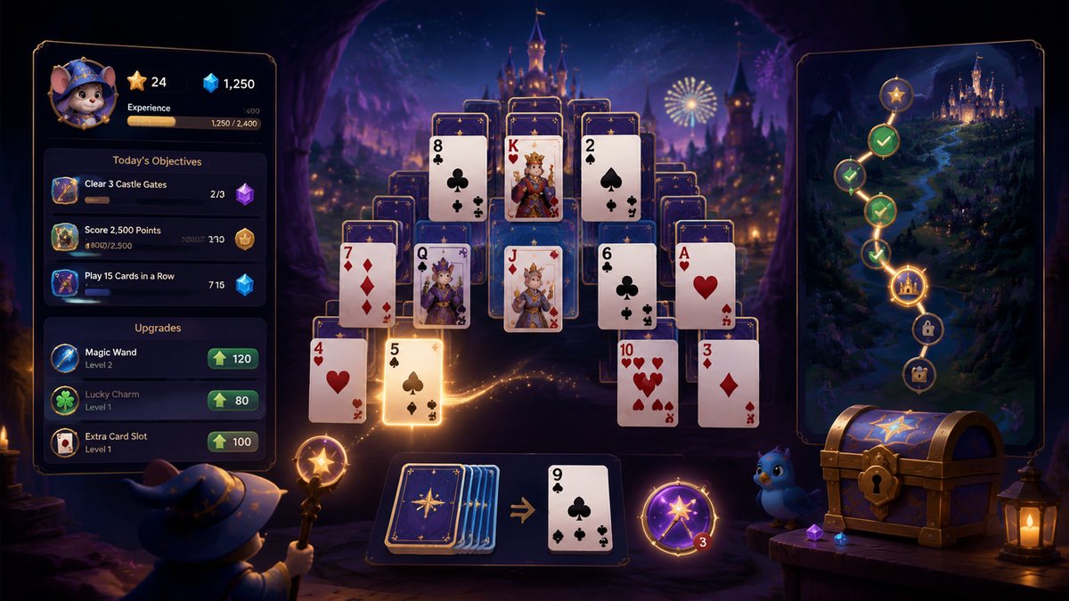 Disney Solitaire original game remake reference artwork 3