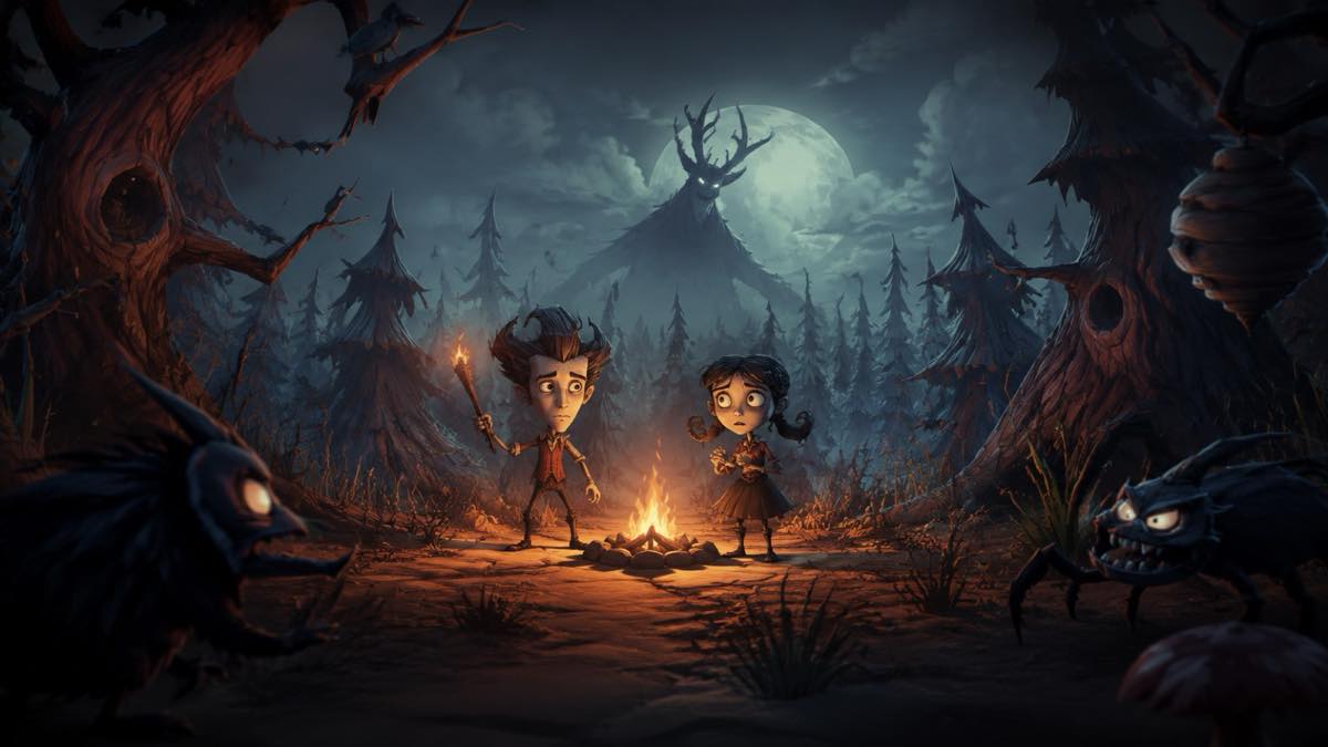 Don't Starve Together original don't starve together custom game reference artwork 1