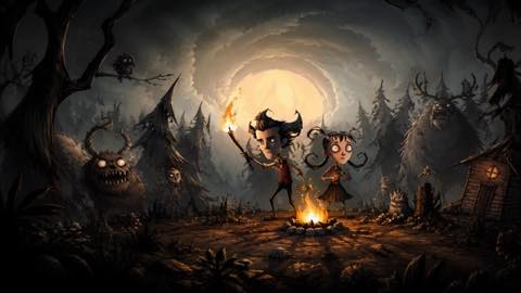 Don't Starve Together original don't starve together custom game reference artwork 3