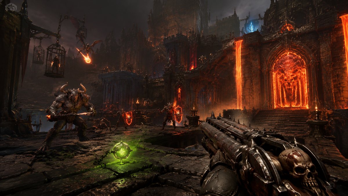 DOOM The Dark Ages original game remake reference artwork 2