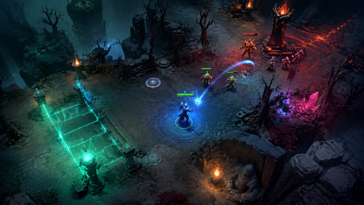 Dota 2 original game remake reference artwork 2