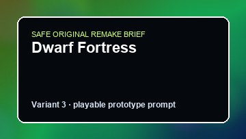 Dwarf Fortress original dwarf fortress diy game reference artwork 3